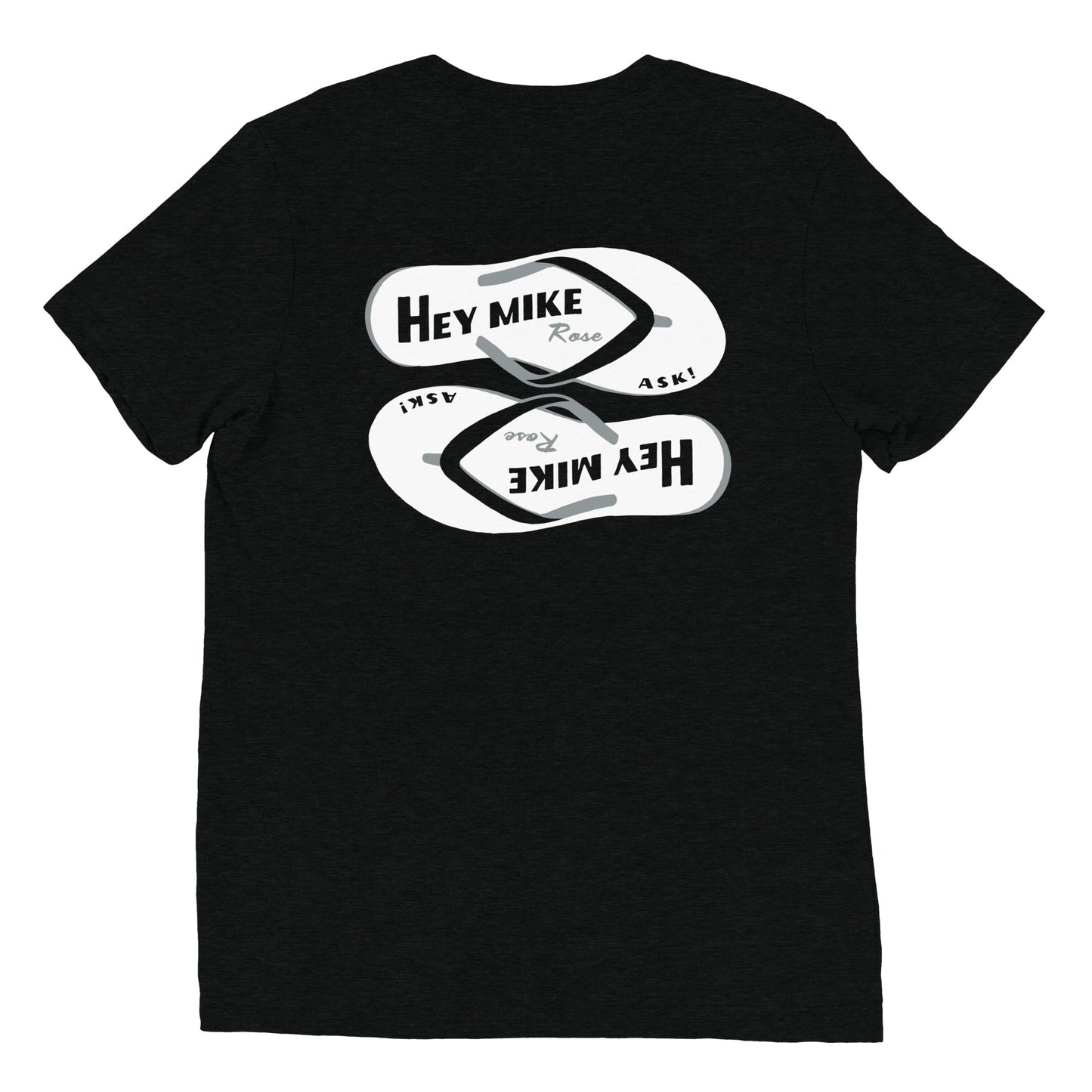 Hey Mike - Flip Flop (Black)