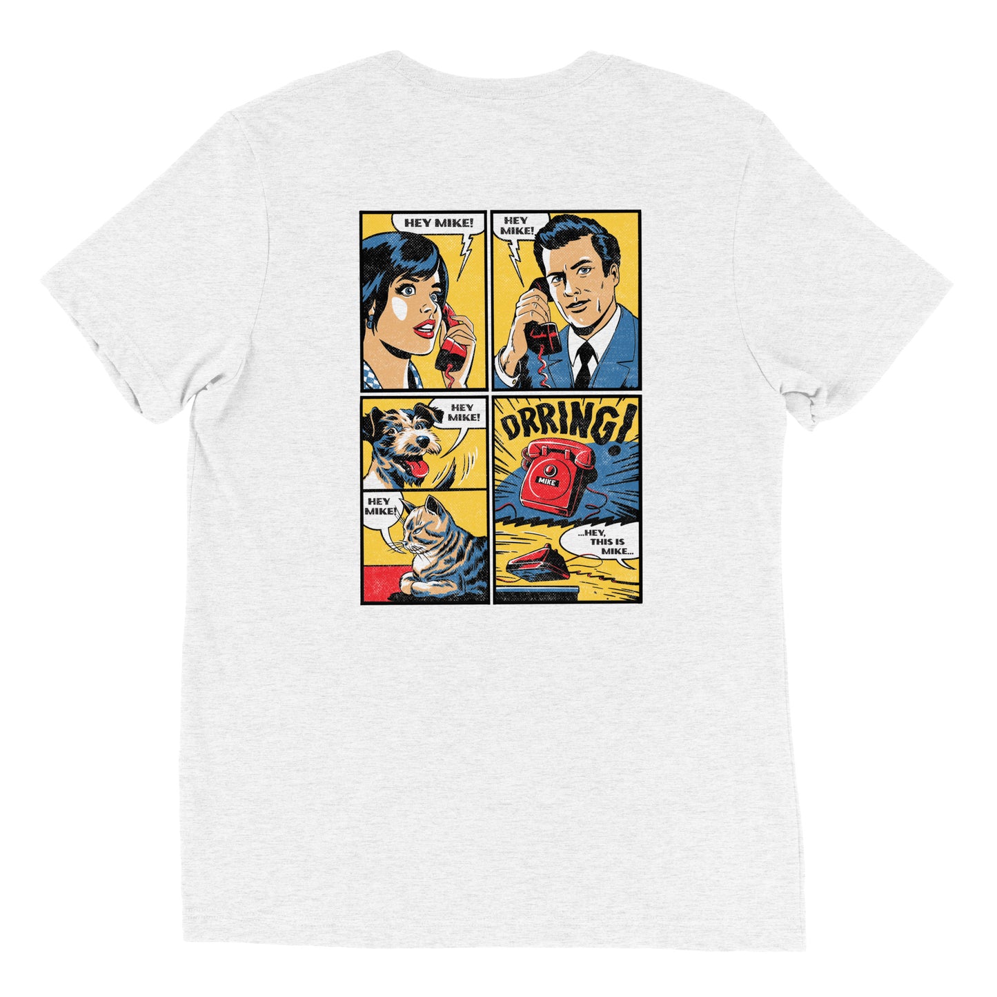 Hey Mike - Comic (White)